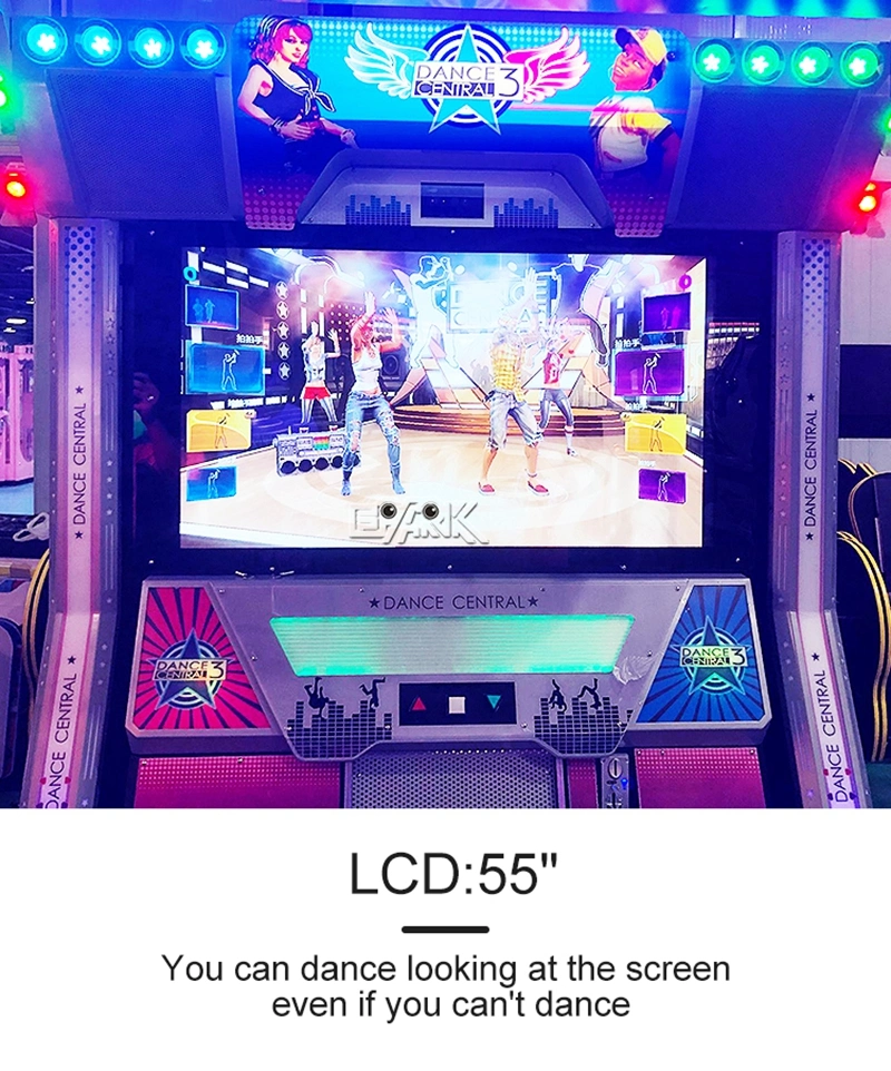 55&quot; Dance Central 3 Coin Operated Games Dance Revolution Arcade Machine Dance Machines